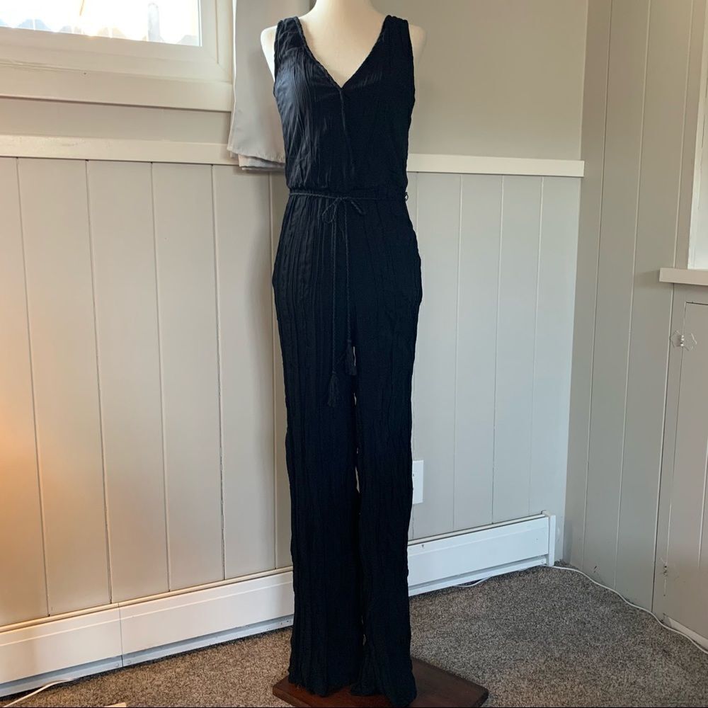 Shinestar jumpsuit sleeveless v-neck sx xs
